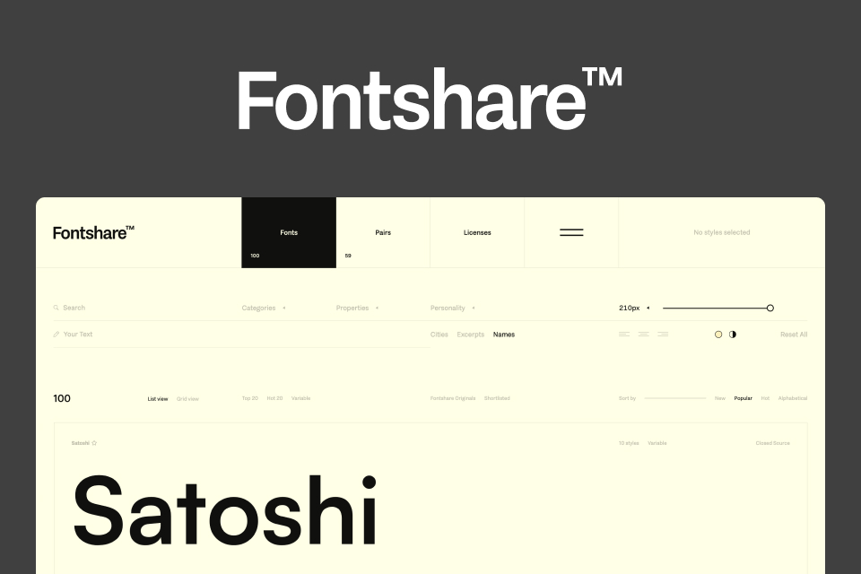 Fontshare